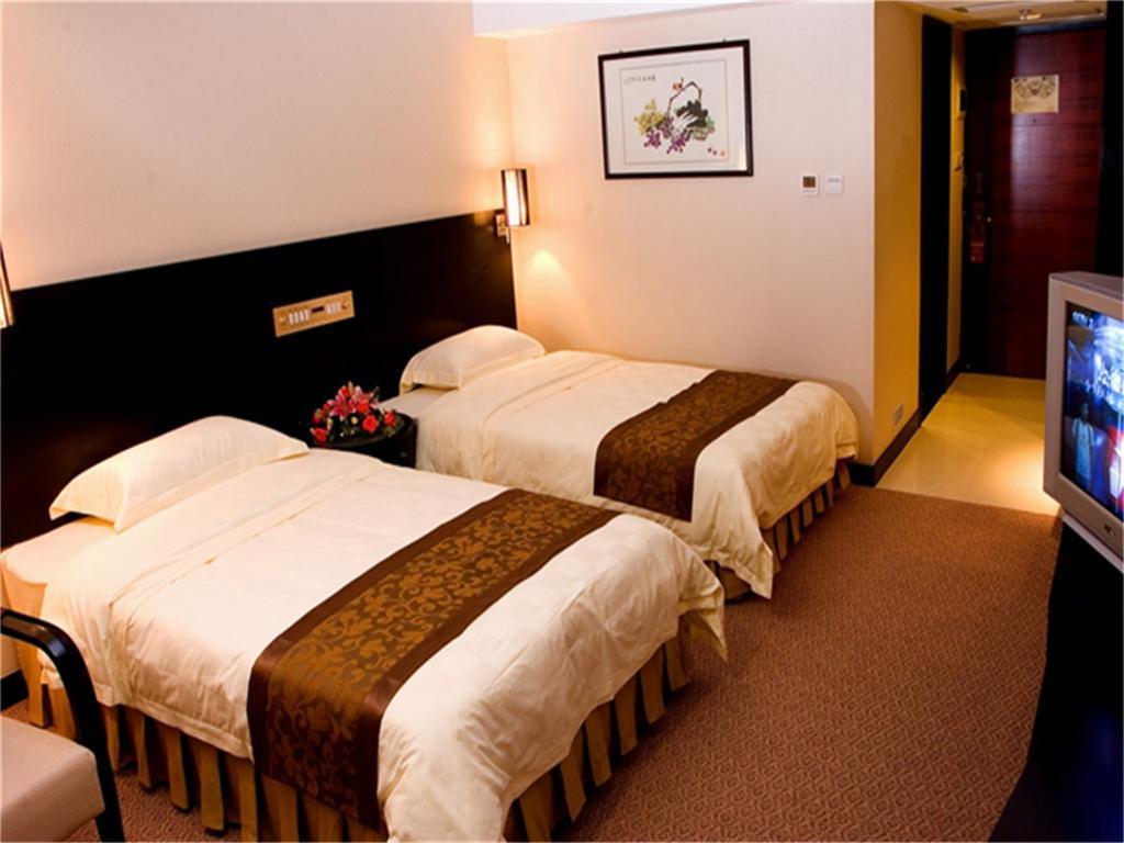 Skyline Plaza Hotel גואנגג'ואו חדר תמונה